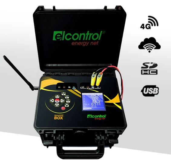 NanoVIP® BOX, analyseur de réseau ELCONTROL