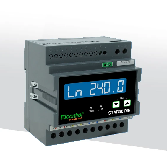 STAR36 DIN, analyseur de réseau ELCONTROL