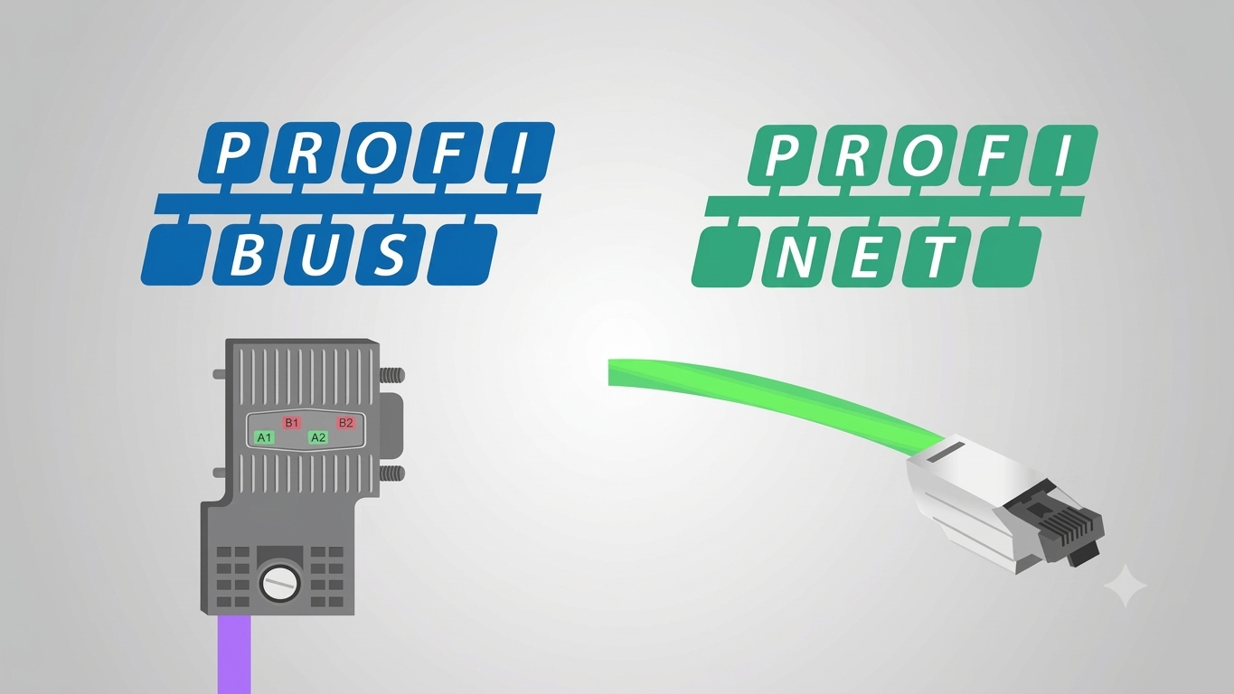 Comparatif entre les réseaux industriels PROFINET et PROFIBUS